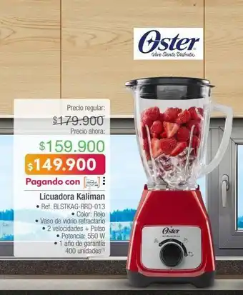Jumbo Licuadora oster kaliman oferta