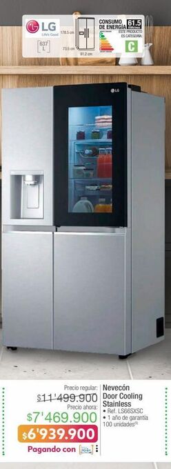 Jumbo Nevera lg oferta