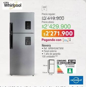Jumbo Nevera oferta