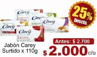 Belalcazar Jabón Carey Surtido 110g oferta