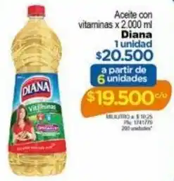 Diana Aceite con Vitaminas 2.000ml