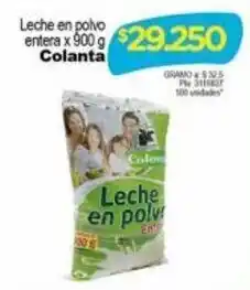 Colanta Leche en Polvo Entera 900g