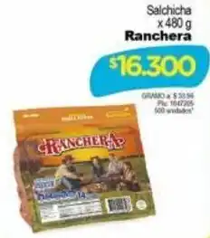 Ranchera Salchicha 480g
