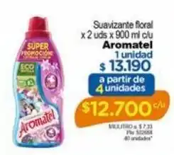 Aromatel Suavizante Floral 2 uds x 900ml