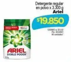 Ariel Detergente Regular en Polvo 3.300g