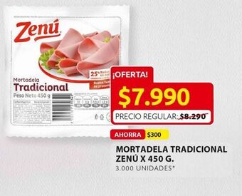 Ara Mortadela tradicional zenú x 450 g oferta