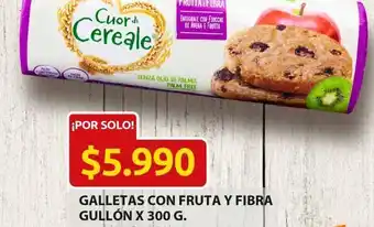 Ara Galletas con fruta y fibra oferta