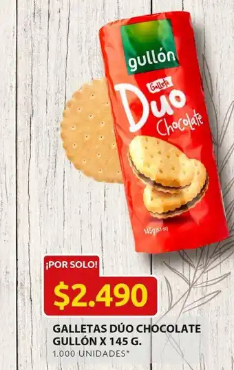 Ara Galletas duo chocolate oferta