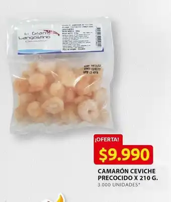 Ara Camaron ceviche precocido oferta