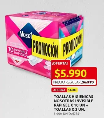 Ara Toallas higienicas oferta