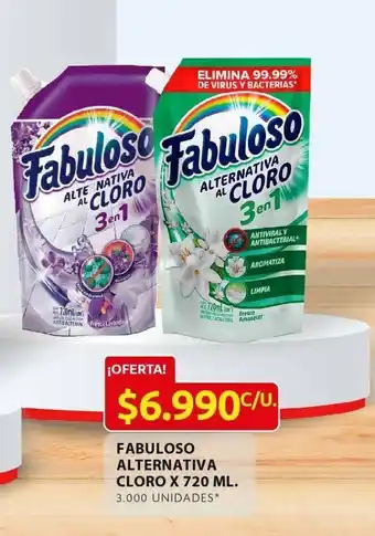 Ara Fabuloso alternatica cloro oferta