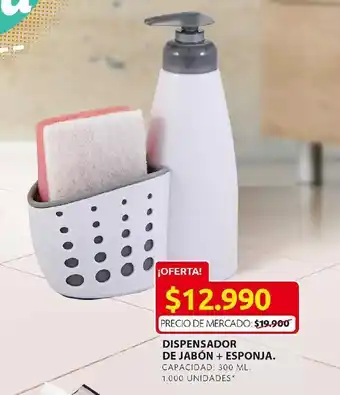 Ara Dispensador de jabón + esponja oferta