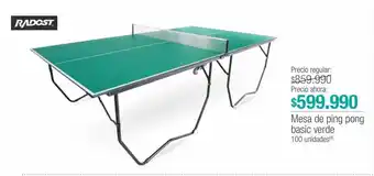 Jumbo Mesa de ping pong oferta