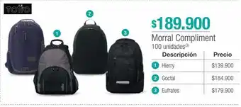 Jumbo Morral compliment oferta