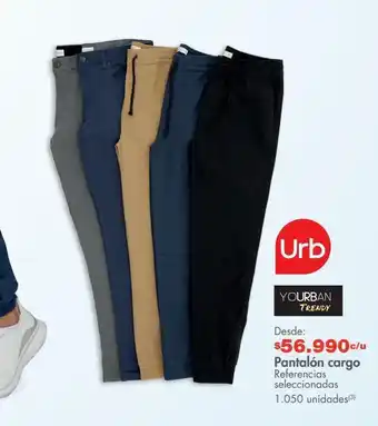 Metro Pantalón cargo urb oferta