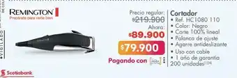Cortador remington
