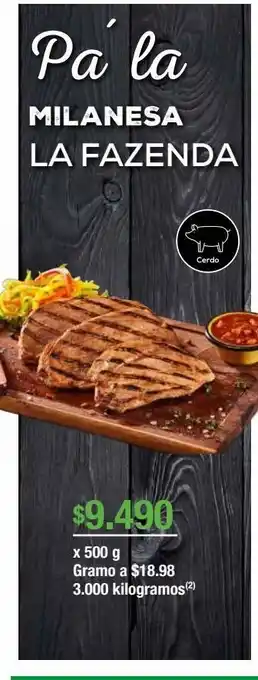 Jumbo Pa la milanesa la fazenda x 500g oferta