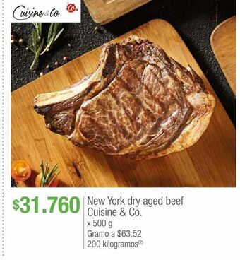 Jumbo New york dry aged beef cuisine & co. x 500 g oferta