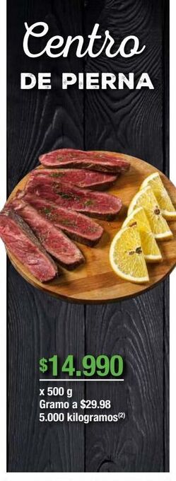 Jumbo Centro de pierna x 500 g oferta