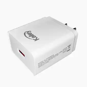 Kalley Adaptador/cargador de corriente kalley usb 5v 2.4amp q.c 3.0 oferta