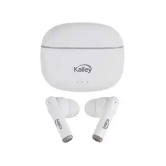 Kalley Audífonos kalley inalámbricos bluetooth in ear tws k-audb1 blanco oferta