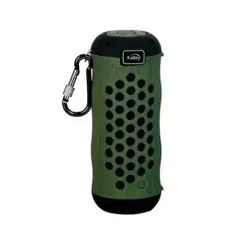 Parlante portátil kalley k-appbt10v bluetooth verde