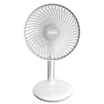 Kalley Ventilador de mesa kalley k-vm6b recargable blanco oferta