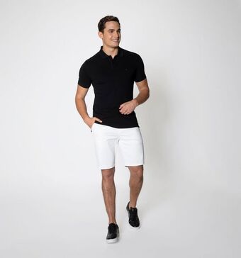 Studio F Polo manga corta básica tejido con strec oferta