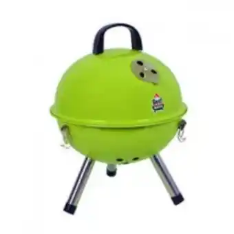 Easy Asador a carbón spring-ball, verde oferta