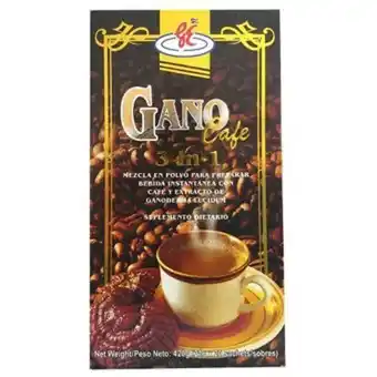 Linio Capuccino gano café 3 en 1 con ganoderma oferta