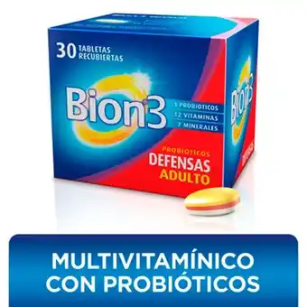Droguerías Colsubsidio Bion 3 probioticos tableta recubierta oferta