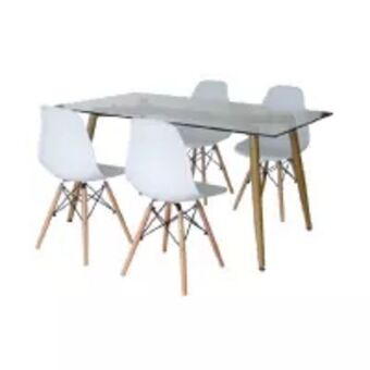 Easy Comedor 4s dini 2.0 120x80x75 vidrio oferta