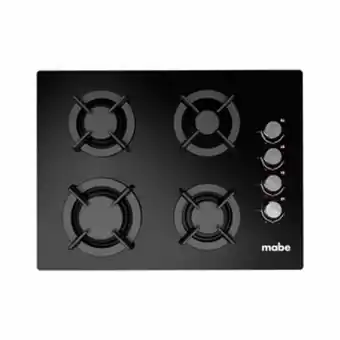 Alkosto Estufa de empotrar mabe 60cms 4 puestos gas natural pm6046v0 negro oferta