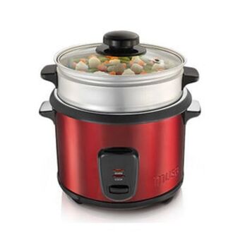 Almacenes La 13 Arrocera inox con función vaporera 5 tazas / imusa oferta