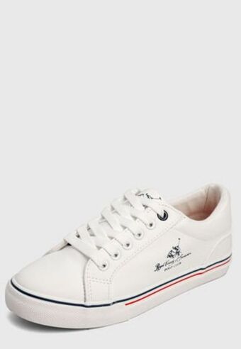 Dafiti Tenis blanco-azul-rojo royal county of berkshire polo club oferta