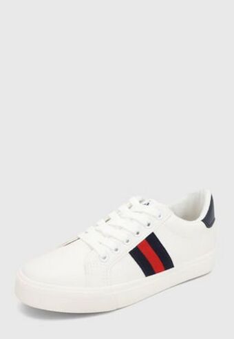 Dafiti Tenis blanco-azul navy royal county of berkshire polo club oferta