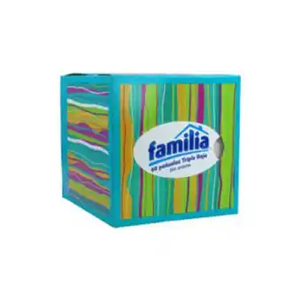 Pañuelo cubo familia caja x 60