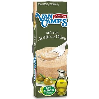 Carulla Atún baby en aceite de oliva van camps 240 gr oferta