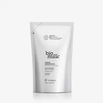 Crema hidratante para cuerpo repuesto biomilk original