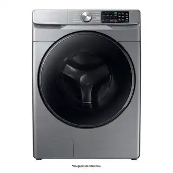Éxito Lavadora samsung carga frontal 22 kg (48lb) wf22r627ap oferta