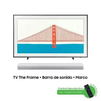 Éxito Televisor the frame samsung 75 pulgadas uhd4k smart tv fqn75ls03aakx oferta