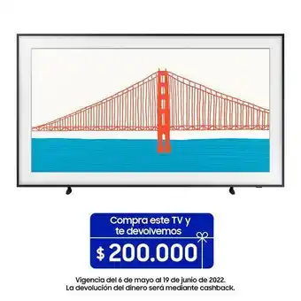 Éxito Televisor the frame samsung 50 pulgadas uhd4k smart tv fqn50ls03aak oferta