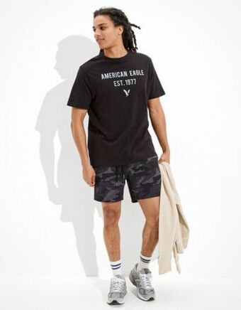 American Eagle Camiseta gráfica ae ultra suave oferta