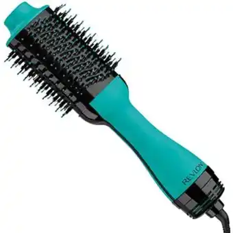 Linio Cepillo secador revlon aire caliente voluminizador verde azulado oferta