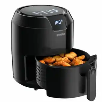 Alkosto Freidora de aire imusa 4.2 litros easy fry deluxe digital 1510001752 negro oferta