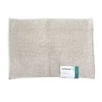 Easy Tapete piso baño shaggy mf 40x60 oi18 blanco oferta