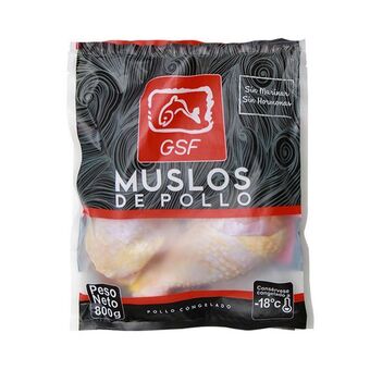 Merqueo Muslos de pollo el golfo congelado oferta