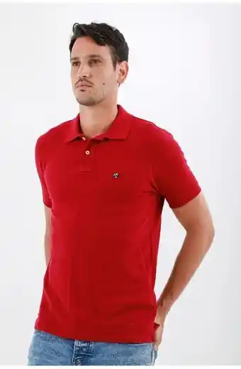 Tennis Camiseta polo unisex roja oferta