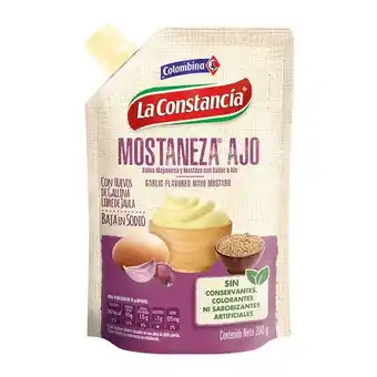 Merqueo Salsa mostaneza de ajo la constancia oferta