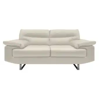 Olímpica Sofá rudy cuero sintético serie 1 beige oferta